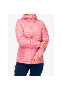 columbia - Kurtka ocieplana damska Columbia Silver Falls II Hooded Jacket. Kolor: różowy. Sport: turystyka piesza