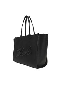 Karl Lagerfeld - KARL LAGERFELD Torebka A4W30257 Czarny. Kolor: czarny. Materiał: skórzane #3