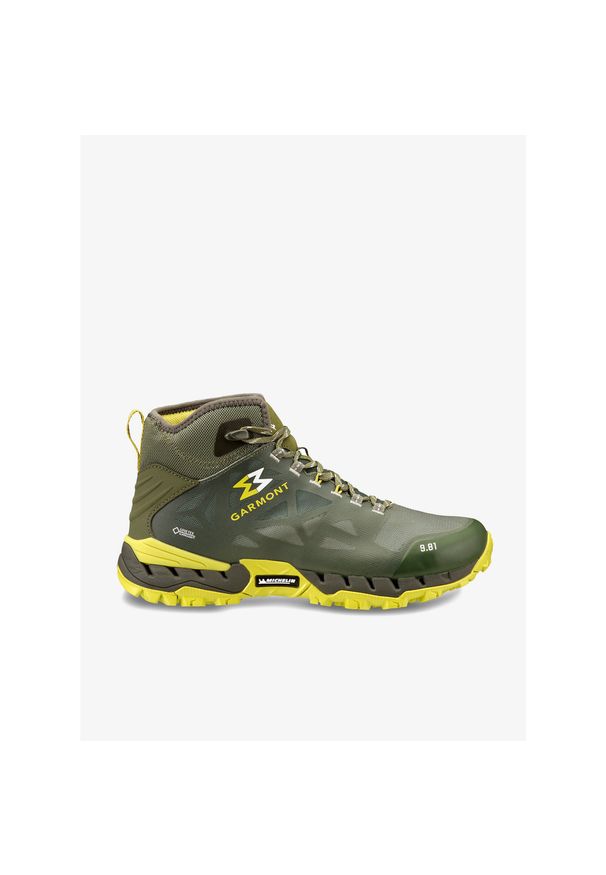 Buty turystyczne męskie Garmont 9.81 N Air G 2.0 Mid GTX. Kolor: zielony