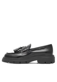 Gino Rossi Loafersy RUBBER-I22 23580AB Czarny. Kolor: czarny. Materiał: skóra #5