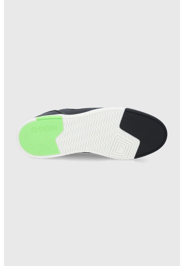 Hugo buty Seth kolor czarny. Zapięcie: sznurówki. Kolor: czarny. Materiał: guma