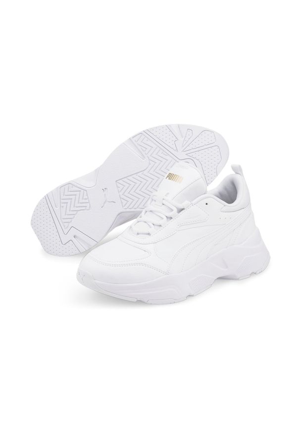 Buty do chodzenia damskie Puma CASSIA SL. Kolor: biały. Materiał: guma, materiał, tkanina, syntetyk. Sport: turystyka piesza