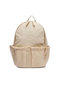 Adidas - adidas Plecak Glow Backpack KG7723 Beżowy. Kolor: beżowy. Materiał: materiał #1