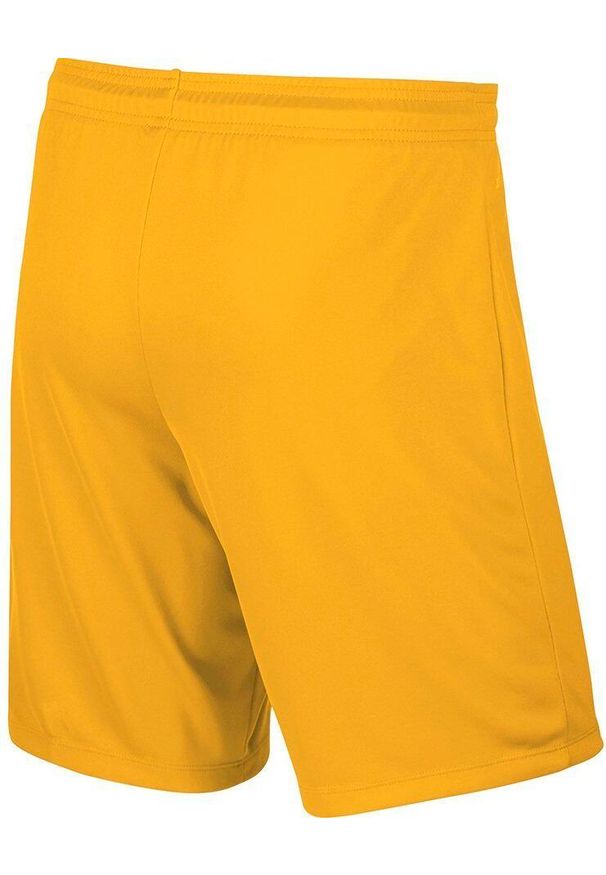Spodenki dla dzieci Nike Park II Knit Short NB Junior żółty 725988 739. Kolor: żółty. Styl: sportowy