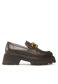 Badura Loafersy 222FW68 Brązowy. Kolor: brązowy. Materiał: skóra #2