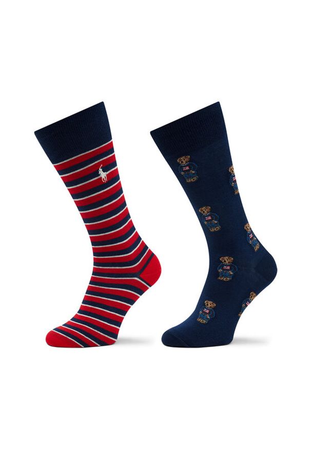 Polo Ralph Lauren Skarpety długie 449892838001 Kolorowy. Materiał: bawełna. Wzór: kolorowy