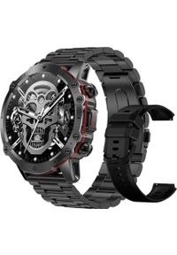 Smartwatch Rubicon RNCF18 Czarny. Rodzaj zegarka: smartwatch. Kolor: czarny