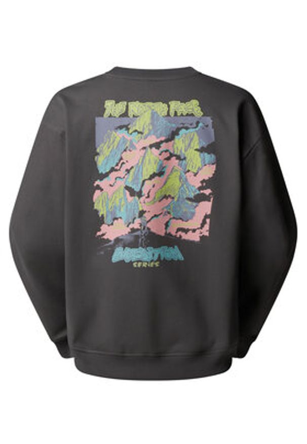 The North Face Bluza Expedition Celebration NF0A8E3G Szary Relaxed Fit. Kolor: szary. Materiał: bawełna