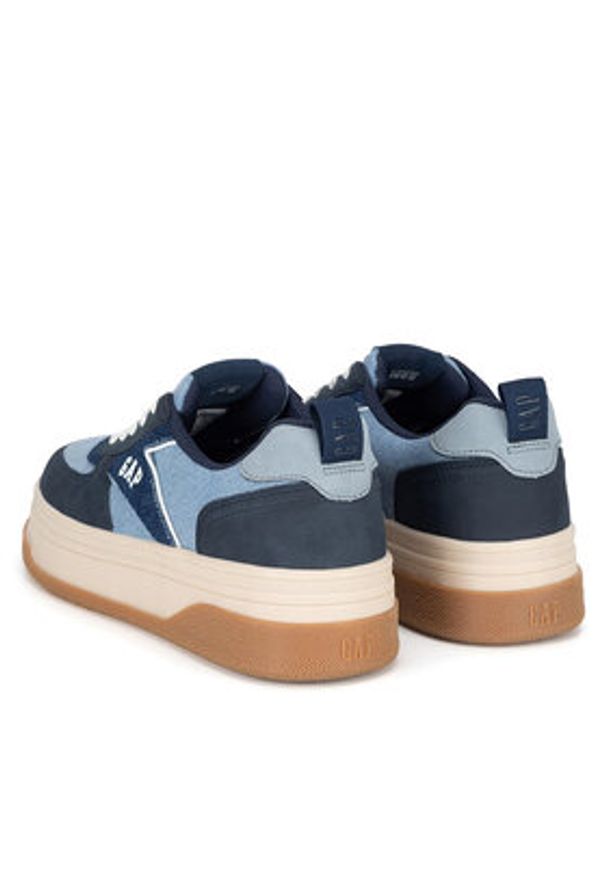 GAP - Gap Sneakersy PARADISE CUP LOW W GP514033CW-NVAB Granatowy. Kolor: niebieski. Materiał: materiał