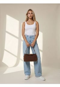 Sinsay - Bawełniany top basic - biały. Kolor: biały. Materiał: bawełna