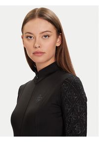 Guess Kombinezon W5BD1P K7182 Czarny Slim Fit. Kolor: czarny. Materiał: syntetyk #4