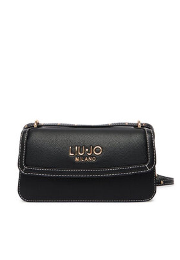 Liu Jo Torebka AA6073 E1012 Czarny. Kolor: czarny. Materiał: skórzane