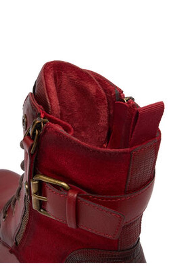 Beverly Hills Polo Club Trzewiki EO-WS12630-01 Czerwony. Kolor: czerwony. Materiał: materiał