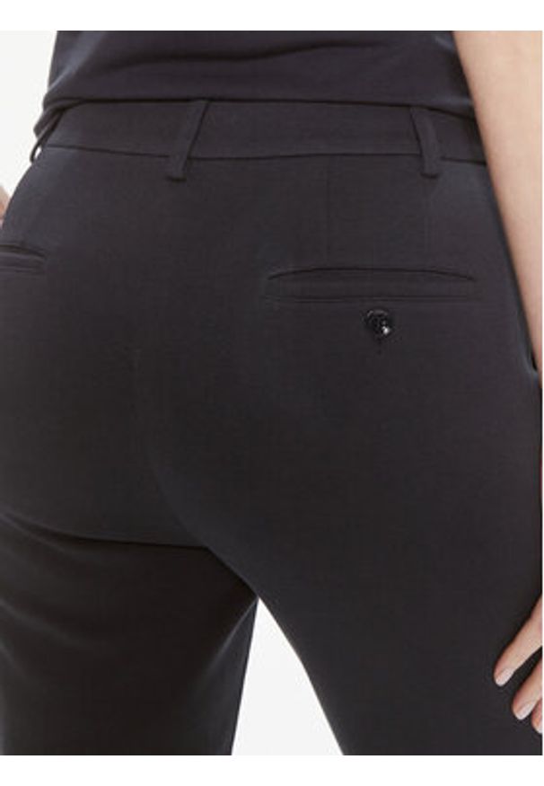 Weekend Max Mara Spodnie materiałowe Basco 2415781051 Granatowy Regular Fit. Kolor: niebieski. Materiał: bawełna