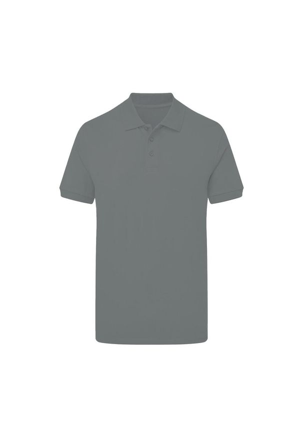 SG - Męska Koszulka Polo Signature Stretch Bez Metki. Typ kołnierza: polo. Kolor: szary