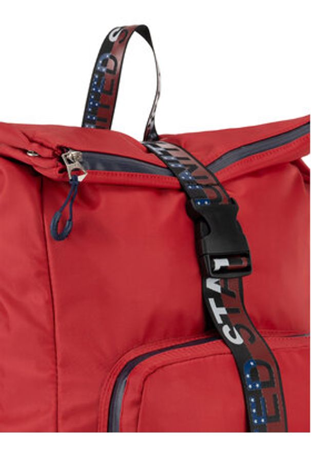 U.S. Polo Assn. Plecak BIUXT5680MIA Czerwony. Kolor: czerwony. Materiał: poliester, materiał