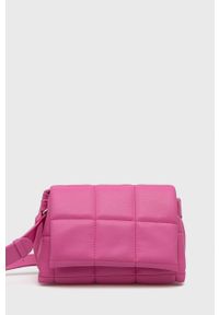 medicine - Medicine torebka kolor różowy. Kolor: różowy. Materiał: pikowane. Rodzaj torebki: na ramię #6
