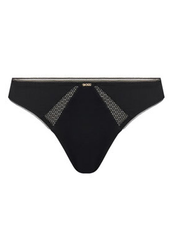 BOSS Figi klasyczne Pure 50545054 Czarny. Kolor: czarny. Materiał: syntetyk