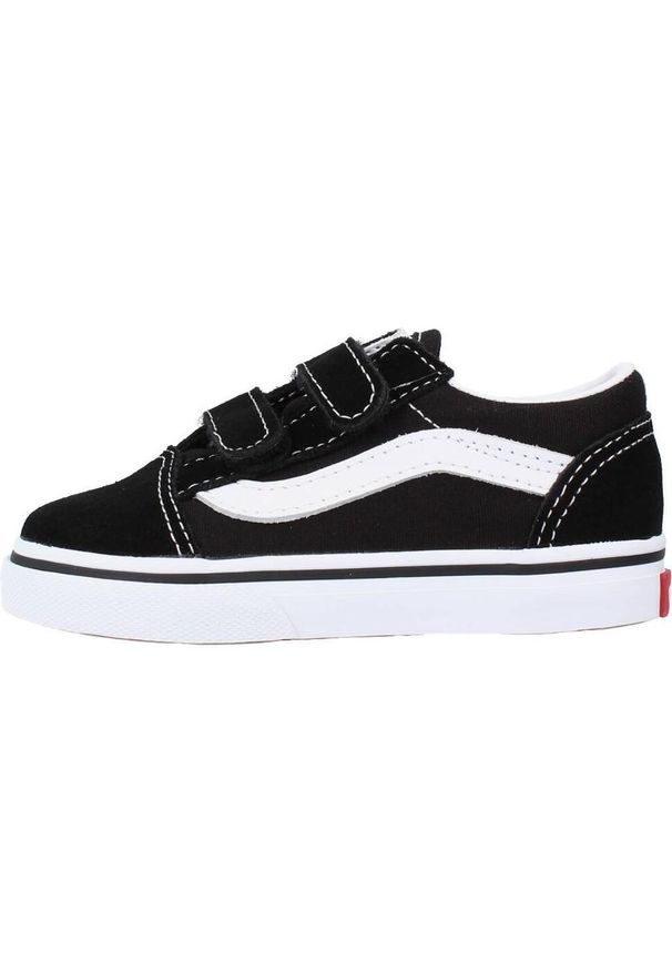 Buty Dziecko Vans Old Skool V czarny. Okazja: na co dzień. Kolor: czarny. Model: Vans Old Skool. Sport: skateboard