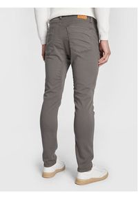 Duer Spodnie materiałowe No Sweat MFNS1001 Szary Slim Fit. Kolor: szary. Materiał: bawełna #4