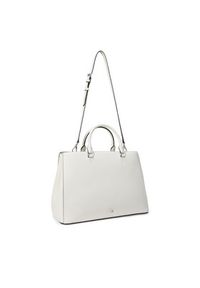 Lauren Ralph Lauren - LAUREN RALPH LAUREN Torebka 431898556038 Biały. Kolor: biały. Materiał: skórzane