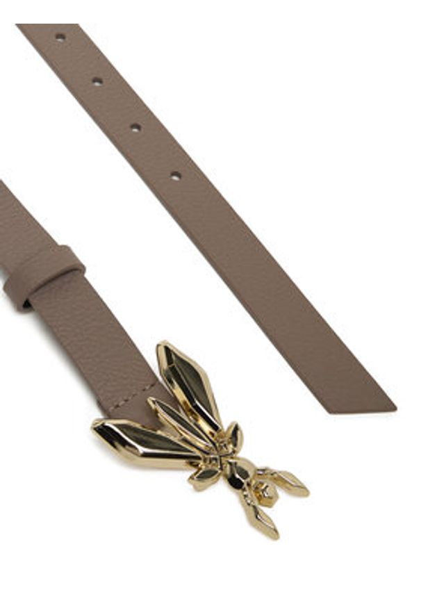 Patrizia Pepe Pasek Damski 8W0016/L001-B744 Brązowy. Kolor: brązowy. Materiał: skóra