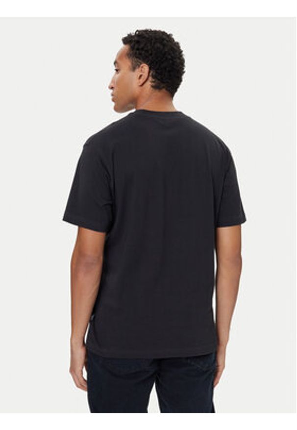 New Balance T-Shirt MT53941 Czarny Regular Fit. Kolor: czarny. Materiał: bawełna