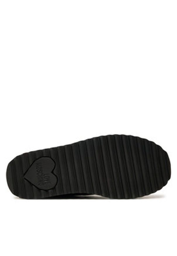 Love Moschino - LOVE MOSCHINO Śniegowce JA24286L0LIN600A Czarny. Kolor: czarny. Materiał: materiał