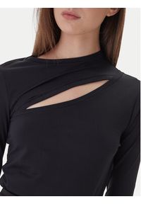 Pinko - PINKO Bluzka Corazon 106085 A308 Czarny Regular Fit. Kolor: czarny. Materiał: syntetyk #5