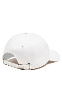 Calvin Klein Czapka z daszkiem Calvin Lettering Canvas Cap K60K612764 Biały. Kolor: biały. Materiał: materiał #3