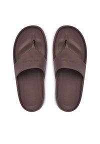 Calvin Klein Japonki One Piece Eva Flip Flop Thong HW0HW02957 Brązowy. Kolor: brązowy. Materiał: syntetyk #3