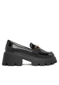 DeeZee Loafersy FBD-20306 Czarny. Kolor: czarny. Materiał: skóra #1