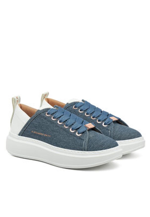 Alexander Smith Sneakersy ASBBWYW 0164 Biały. Kolor: biały. Materiał: skóra