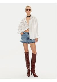 Miss Sixty Koszula 6L3XJ0320000 Biały Regular Fit. Kolor: biały. Materiał: bawełna