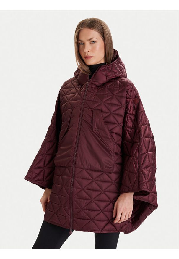 Save The Duck Kurtka przejściowa D42465W JADE21 Bordowy Relaxed Fit. Kolor: czerwony. Materiał: syntetyk