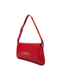 Love Moschino - LOVE MOSCHINO Torebka JC4058PP1NLO0500 Czerwony. Kolor: czerwony. Materiał: skórzane #5