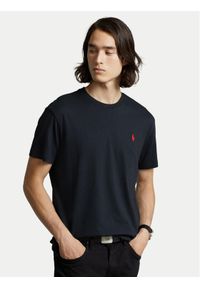 Polo Ralph Lauren T-Shirt Bsr 710680785 Czarny Custom Slim Fit. Typ kołnierza: polo. Kolor: czarny. Materiał: bawełna