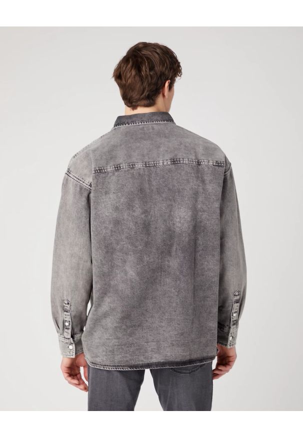 Wrangler - MESKA KOSZULA WRANGLER 1PKT FLAP SHIRT DARKEST SPRUCE 112341170