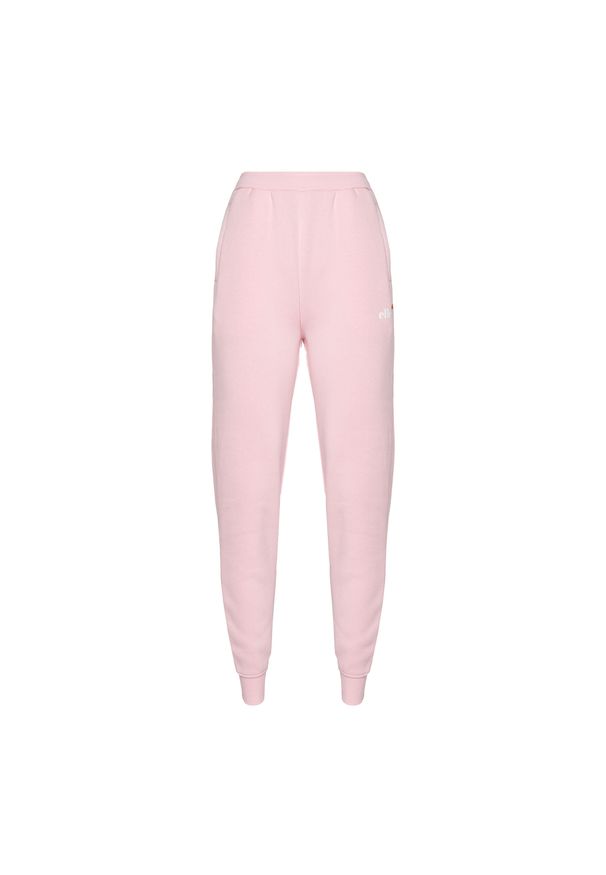 Spodnie damskie Ellesse Hallouli Jog. Kolor: różowy. Materiał: dresówka. Sport: joga i pilates