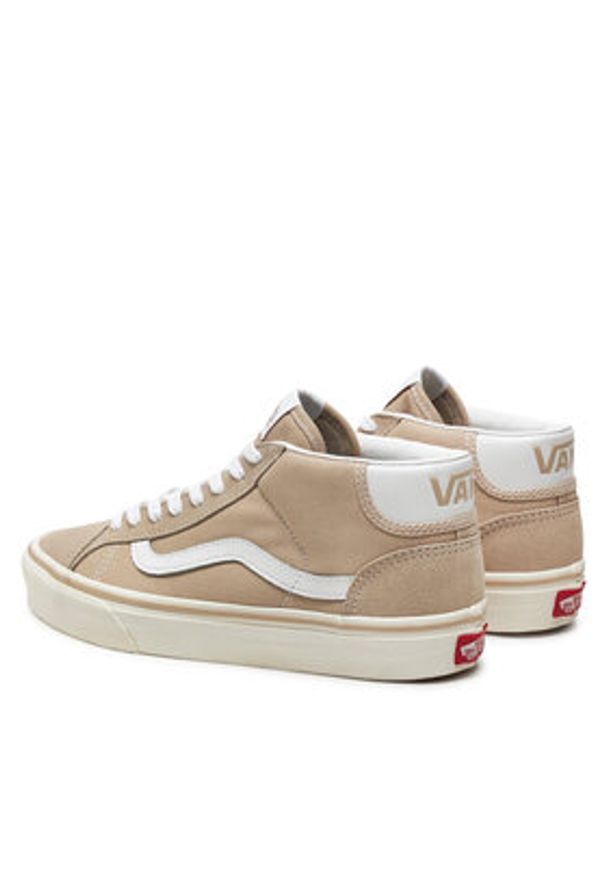 Vans Tenisówki Mid Skool 37 Brązowy. Kolor: brązowy. Materiał: skóra, zamsz