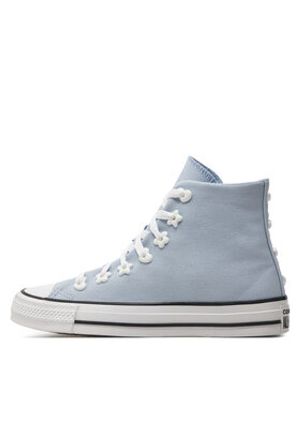 Converse Trampki Chuck Taylor All Star Stars A07216C Błękitny. Kolor: niebieski. Materiał: materiał