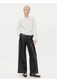 Hugo - HUGO Sweter Solanu 50545092 Écru Regular Fit. Materiał: wełna