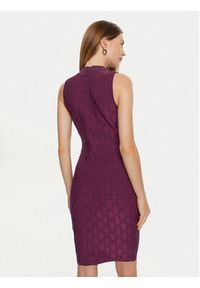 Marciano Guess Sukienka dzianinowa 4YGK0A 5718Z Różowy Bodycon Fit. Kolor: różowy. Materiał: wiskoza. Typ sukienki: bodycon #2