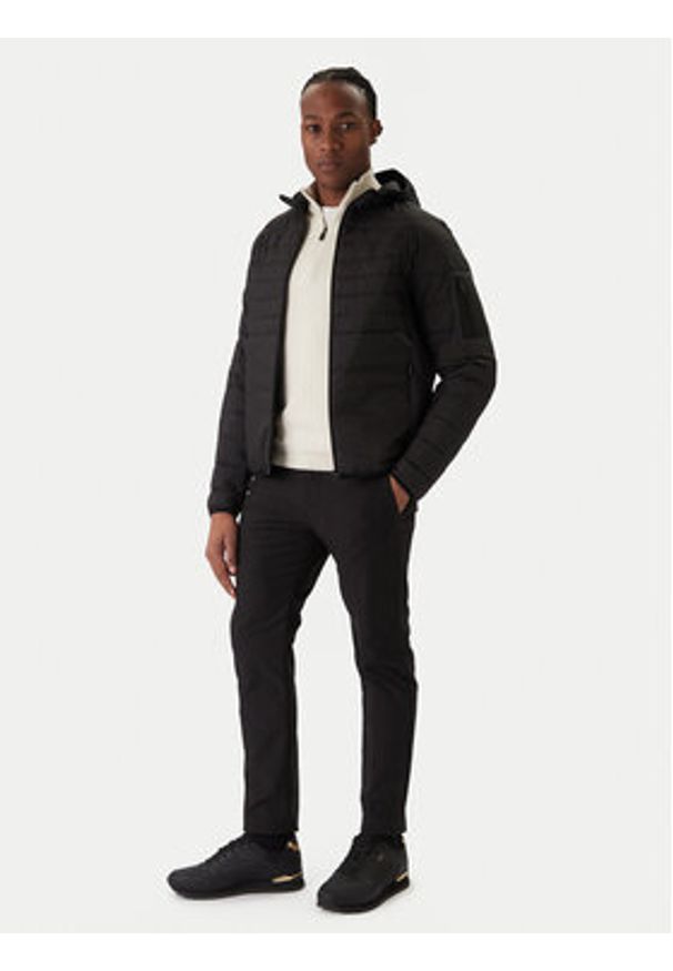 BOSS Kurtka przejściowa Ow Urbanex JT HD 50549181 Czarny Regular Fit. Kolor: czarny. Materiał: syntetyk