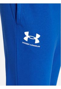 Under Armour Spodnie dresowe Ua Rival Terry Jogger 1380843 Niebieski Fitted Fit. Kolor: niebieski. Materiał: bawełna, dresówka #4