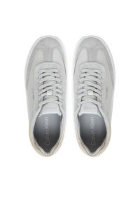 Calvin Klein Sneakersy Cupsole Lace Up - Lth Sue Mix HW0HW02435 Szary. Kolor: szary. Materiał: skóra #4