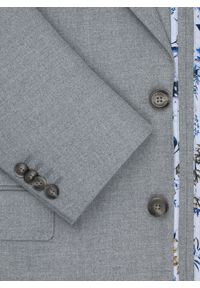 Pako Lorente - PAKO LORENTE – Szara casualowa marynarka męska. Okazja: na co dzień. Kolor: szary. Materiał: poliester, wiskoza, elastan. Wzór: gładki. Styl: casual #2
