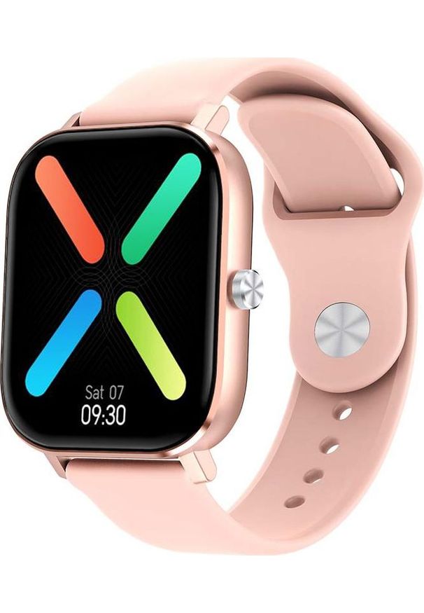 Smartwatch Pacific 20-4 Różowy (PACIFIC 20-4 różowy). Rodzaj zegarka: smartwatch. Kolor: różowy