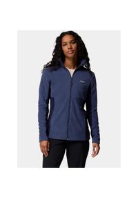 columbia - Sweter Damski Columbia Basin Trail III. Kolor: niebieski. Materiał: polar. Sport: turystyka piesza