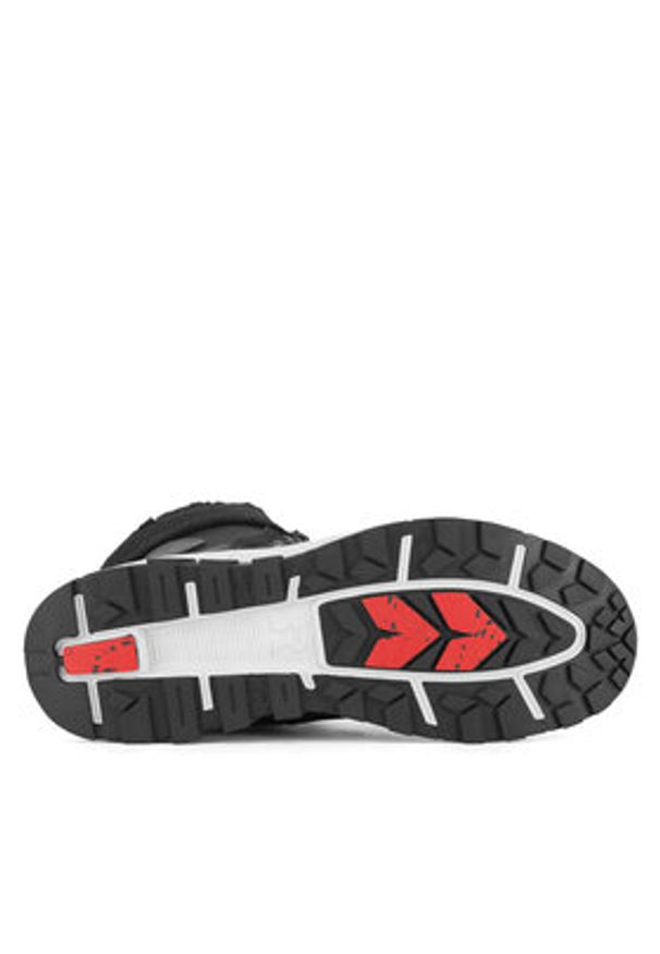 Rieker Revolution Lifestyle Botki W0066-00 Czarny. Kolor: czarny. Materiał: zamsz, skóra